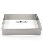 Aro cortador retangular inox