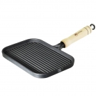 Bifeteira retangular ferro fundido 