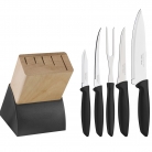Jogo de facas 6p�. com suporte