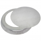 forma p/torta crespa fundo falso N�26