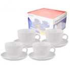 Jogo x�caras de ch� 4p�.