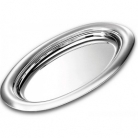 Travessa inox funda 23cm