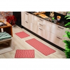 Kit de tapetes 3p�. p/cozinha