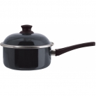 Panela esmaltada preta N�18