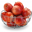 Fruteira de mesa cromada