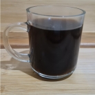 Caneca de vidro 175ml.