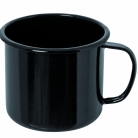 caneca esmaltada preta N�12