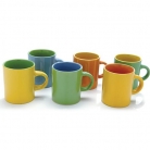 Jogo de mini canecas 6p�.