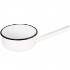 Papeiro esmaltado branco