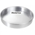 Forma p/bolo fundo fixo N�25