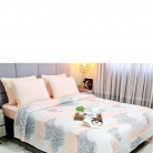 Edredom casal malha queen  