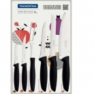 Jogo de facas inox 6p�.