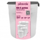 Jogo p/mantimentos 4p�.