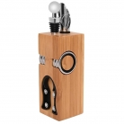 Kit p/vinho com suporte