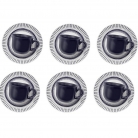 Conj. de x�caras p/caf�