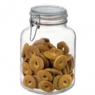 Pote de vidro herm�tico