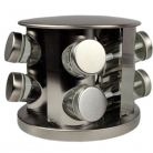  Porta condimentos inox girat�rio