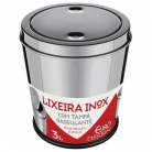 Lixeira inox 3L.