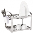 escorredor a�o inox 12 pratos