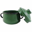 A�ucareiro esmaltado verde