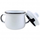 a�ucareiro esmalatado branco