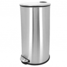 Lixeira inox c/pedal 20L.
