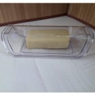 Manteigueira transparente