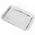 Bandeja retangular inox 