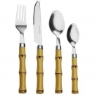 Faqueiro inox 24p�. bambu