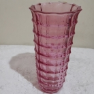 Vaso cristal ecol�gico rosa 