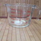 Jarra medidora de vidro