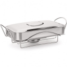 Rechaud retangular inox