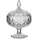 Bomboniere  com p�  cristal ecol�gico