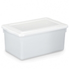 Caixa pl�stica c/tampa 8L.